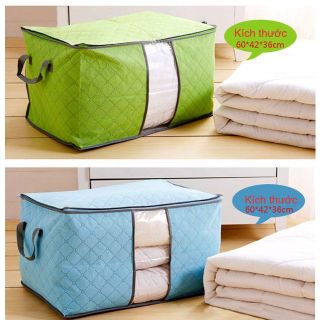 Combo 2 túi vải đựng chăn màn quần áo