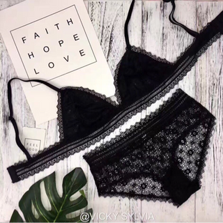 Set bộ Bralette ko gọng ko mút Vicky