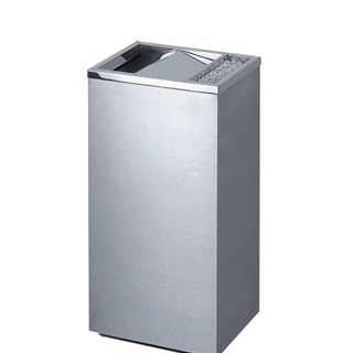 THÙNG INOX CHỮ NHẬT NẮP LẬT CÓ GẠT TÀN THUỐC