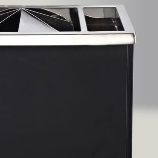 THÙNG INOX CHỮ NHẬT NẮP LẬT CÓ GẠT TÀN THUỐC