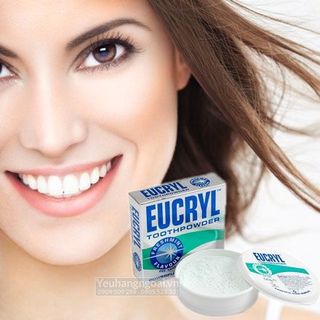 Bột tẩy làm trắng răng Eucryl