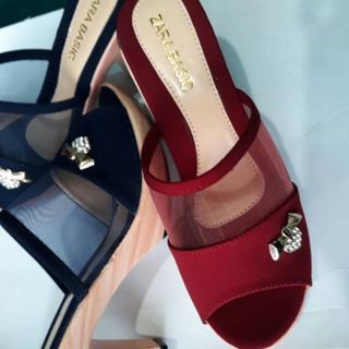 GIÀY NỮ GÓT NHỌN- ĐẾ XUỒNG