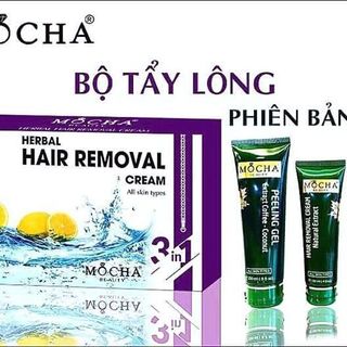 Bộ tẩy lông hữu cơ thảo dược MOCHA