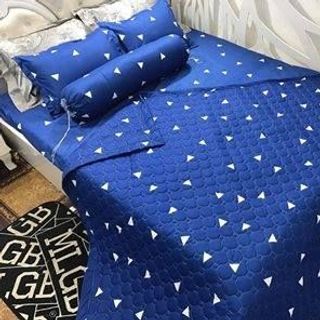Chăn ga gối chất liệu cotton poly