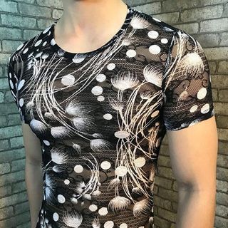 ÁO THUN LƯỚI HỌA TIẾT BODY