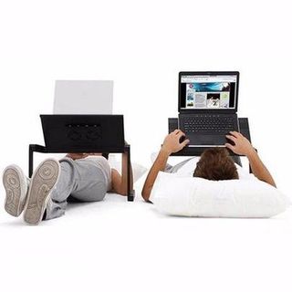 Bàn để laptop có quạt tản nhiệt và khay để chuột - BS15