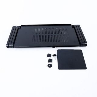 Bàn để laptop có quạt tản nhiệt và khay để chuột - BS15