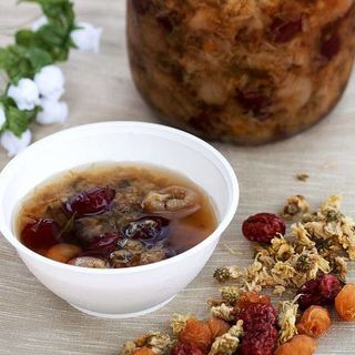 Trà Hoa cúc Trà Hồng Sâm Hoa Cúc Hoa Tam Thất