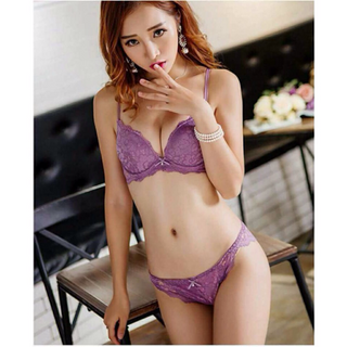 Bộ sexy hoa hồng cả quần và áo
