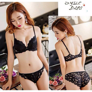 Bộ sexy hoa hồng cả quần và áo giá sỉ