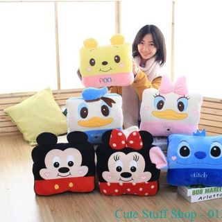 GỐI MỀN CUTE 3 IN 1
