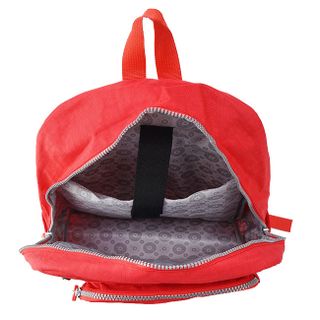 Balo Kipling nhiều ngăn loại lớn màu đỏ