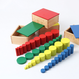 montessori khối trụ không núm
