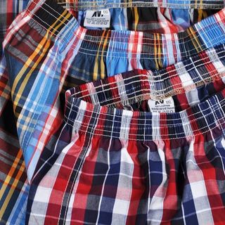 Quần short nam caro
