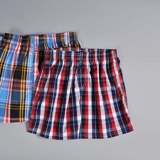 Quần short nam caro