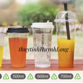 Ly nhựa dày 500ml