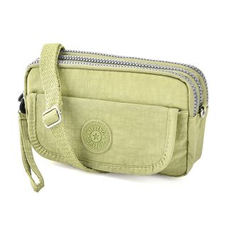 Túi đeo chéo Kipling tiện dụng màu xanh lá cây