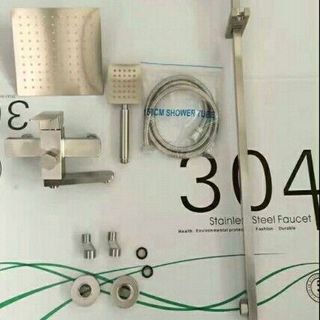 vòi sen vuông tắm đứng nóng lạnh inox304 hàng Cty đang giảm giá