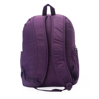 Balo Kipling dây kéo giữa màu tím đậm