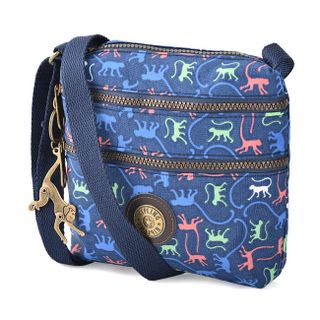 Túi đeo chéo Kipling dây kéo 2 tầng tiện dụng M2