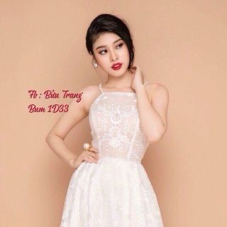 Váy trắng mùa hè tinh khôi