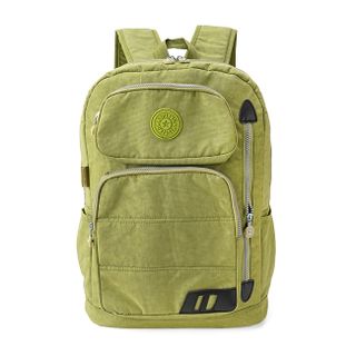 Balo Kipling nhiều ngăn loại lớn màu xanh chuối