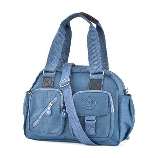 Túi xách Kipling hai hộp trước màu xanh