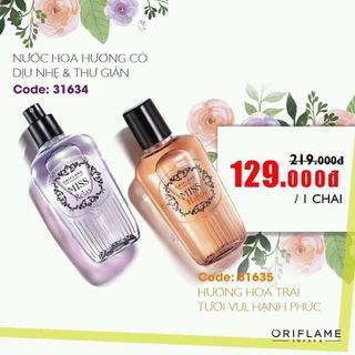 Nước hoa thư giản Oriflame