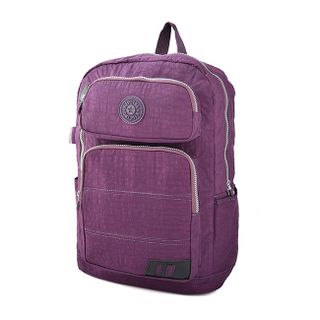 Balo kipling nhiều ngăn tiện dụng màu Tím