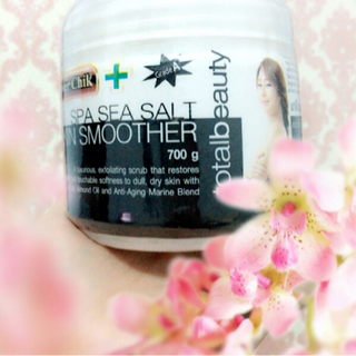 Flower chik spa sea salt skin smoother