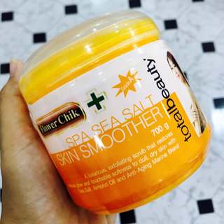 Flower chik spa sea salt skin smoother