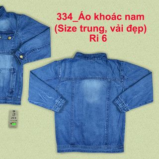 ÁO KHOÁC NAM NHỠ JIN JEANS KIDS 334 RI 6 SIZE 4-7T giá sỉ