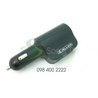 JELLICO - Bộ sạc xe hơi - 2 cổng USB - MC25