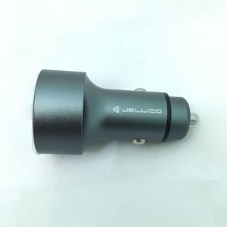 JELLICO - Cóc sạc xe hơi 2 cổng USB - Có LCD - HC32