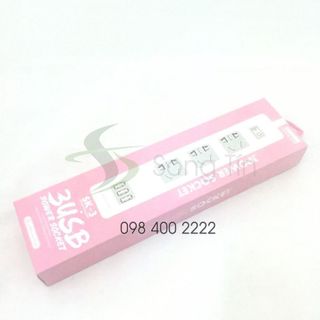 JELLICO - Ổ cắm điện - 3 cổng USB - 3 cổng sạc điện - SK3