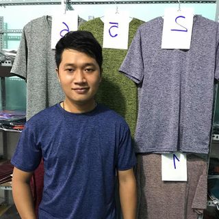 Áo thun lụa mè