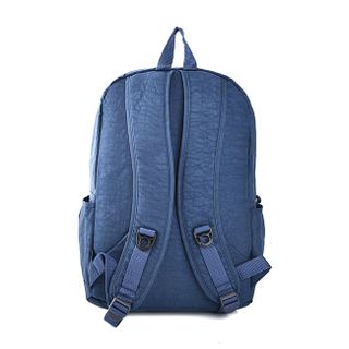 Balo kipling nhiều ngăn tiện dụng màu xanh
