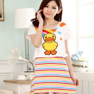 Combo Đầm ngủ chú Vịt dễ thương