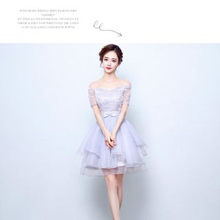 Đầm Xòe Tầng Công Chúa