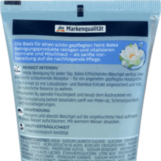 Sữa rửa mặt Balea Gel Refreshing Cleansing