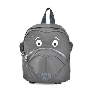 Balo Kipling họa tiết mắt màu xám