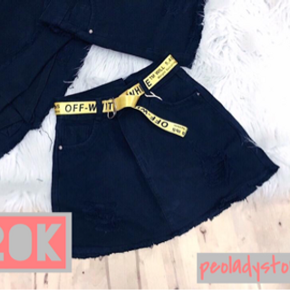 Quần Váy Jeans - Quần váy tuyết