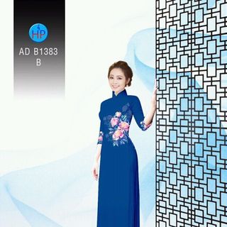 áo dài in hình 3d