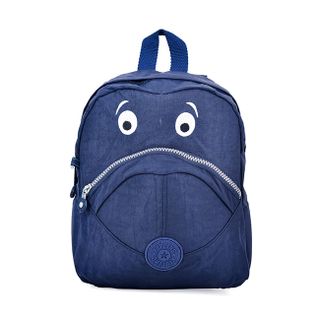Balo Kipling họa tiết dễ thương màu xanh đen