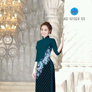 vải áo dài in 3d lụa nhật