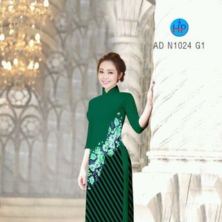 vải áo dài in 3d lụa nhật