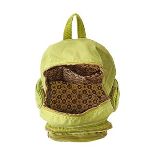 Balo Kipling dây kéo màu xanh chuối