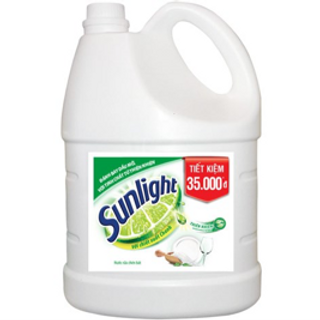 nước rửa chén sunlight 3’8kg