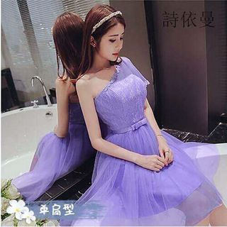 Đầm Xòe Tiểu Thư Tay Loa