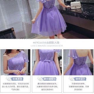Đầm Xòe Tiểu Thư Tay Loa